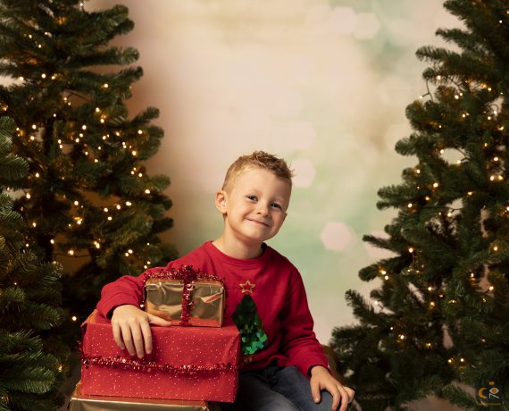 Kerstfotoshoots kinderen Ceciel Rip Fotografie