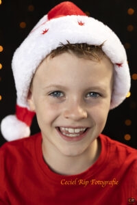 mini kerstfotoshoot kinderportret kerst 