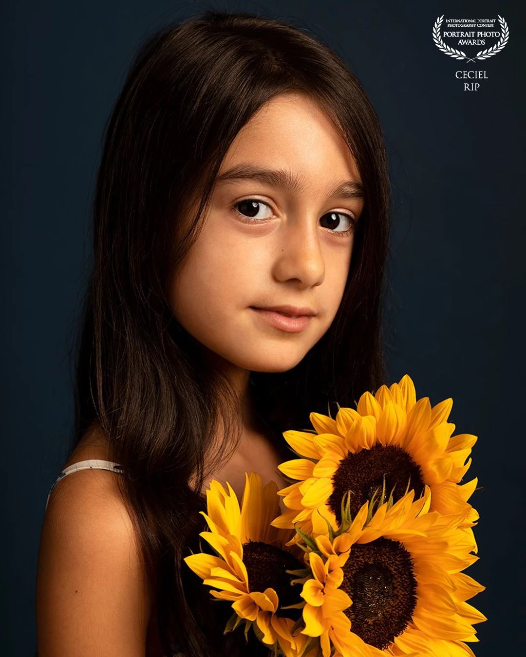 portraitphoto awards gewonnen met deze foto van Melina, cecielripfotografie